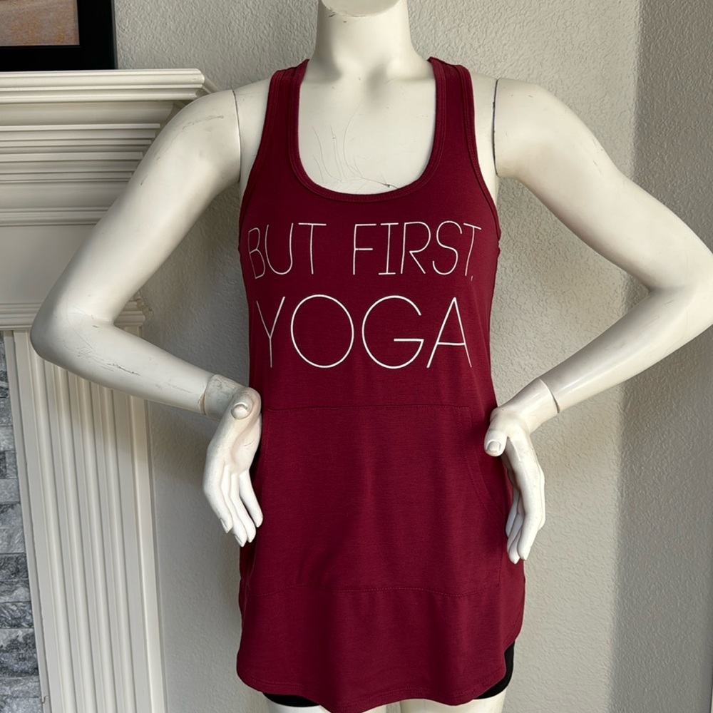 Peaceful Warrior racerback tank top - Size XS